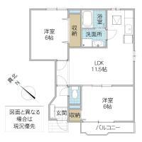 ブロッサム松山アネックス B(石岡市)