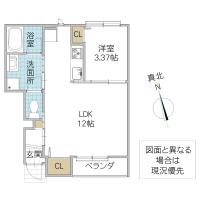 レーガベーネ長堀 II C(ひたちなか市)