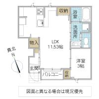 レーガベーネ長堀 II D(ひたちなか市)