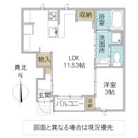 レーガベーネ長堀 II E(ひたちなか市)