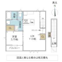 レーガベーネ長堀 II E(ひたちなか市)