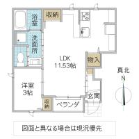 レーガベーネ長堀 II F(ひたちなか市)