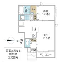 レーガベーネ長堀 III A(ひたちなか市)